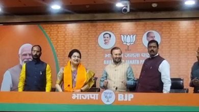 केरल के पूर्व मुख्यमंत्री के. करुणाकरण की बेटी पद्मजा वेणुगोपाल भाजपा में शामिल