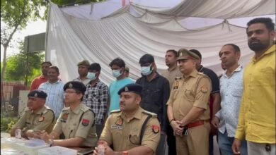 नोएडा में अंतरराज्यीय बावरिया गिरोह के तीन बदमाशों को पुलिस ने किया गिरफ्तार, लाखों का सामान बरामद