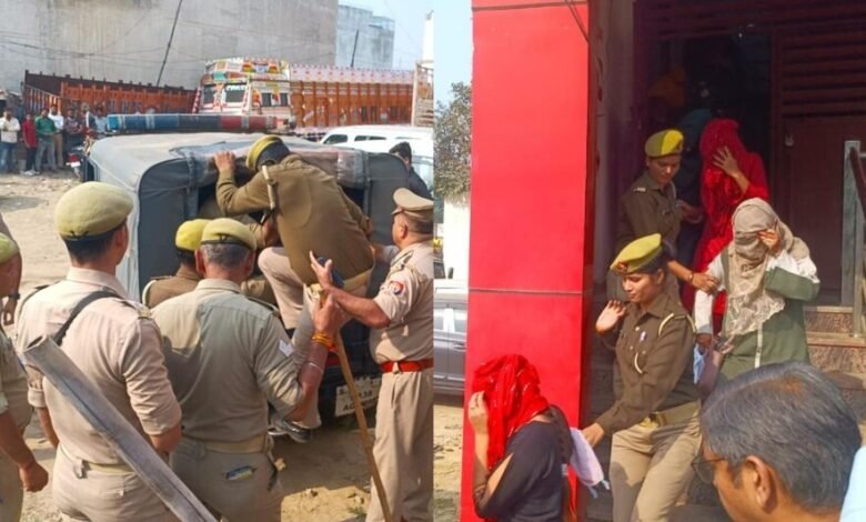 सेक्टर-63 थाना क्षेत्र के बहलोलपुर गांव में शीतला ओयो होटल में चल रहे अवैध देह व्यापार का खुलासा पुलिस ने किया