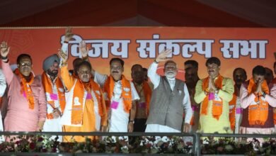उत्तरपूर्वी दिल्ली में बीजेपी की विजय संकल्प यात्रा, पीएम मोदी ने किया संबोधित