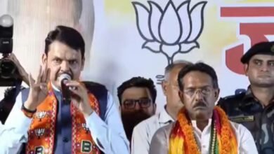 हर्ष मल्होत्रा के समर्थन में महाराष्ट्र के उपमुख्यमंत्री देवेंद्र फडणवीस ने दिल्ली में में जनसभा को किया संबोधित