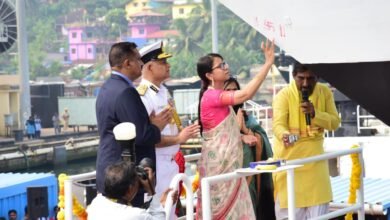 -प्रिया परमेश ने ‘अथर्ववेद’ के मंत्रों के साथ किया तीव्र गश्ती पोतों का उद्घाटन व नामकरण