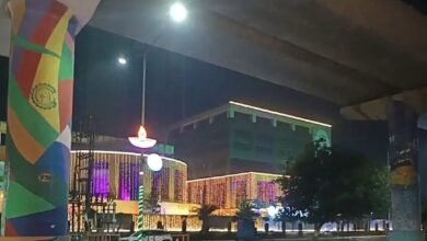 ग्रेनो की सुंदरता को चार चांद लगा रहीं दीया लाइटें