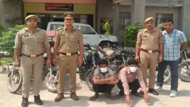 उत्तर प्रदेश, नोएडा: एनसीआर से वाहन चुराकर पूर्वी यूपी में बेचने वाले गिरोह का पर्दाफाश