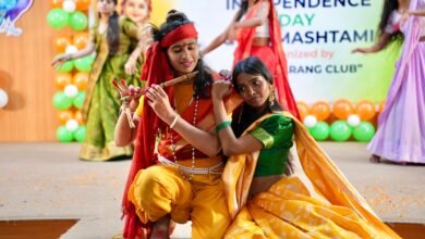 उत्तर प्रदेश, ग्रेटर नोएडा: एवियर कॉलेज में स्वतंत्रता दिवस एवं जन्माष्टमी का भव्य आयोजन